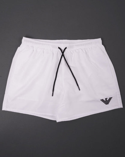 Emporio Armani Swim Shorts White