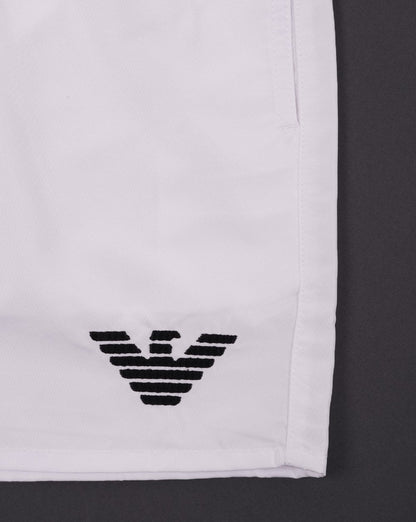 Emporio Armani Swim Shorts White