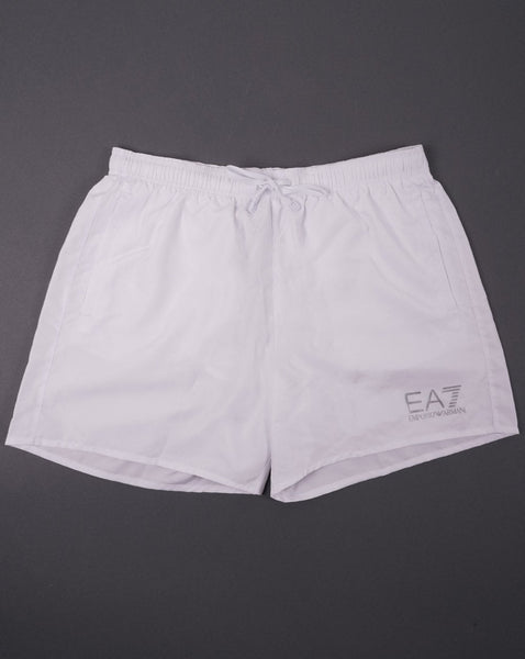 Emporio Armani EA7 Swim Shorts White