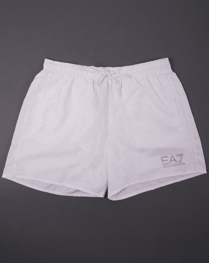 Emporio Armani EA7 Swim Shorts White