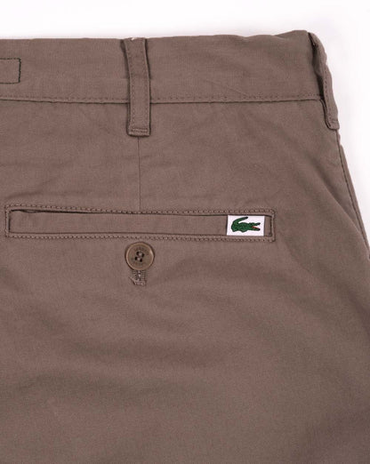 Lacoste Chino Shorts Dark Sand