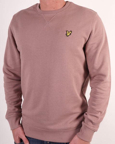 Lyle & Scott Crew Neck Sweatshirt Dusky Pink