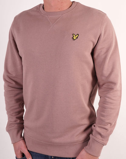 Lyle & Scott Crew Neck Sweatshirt Dusky Pink