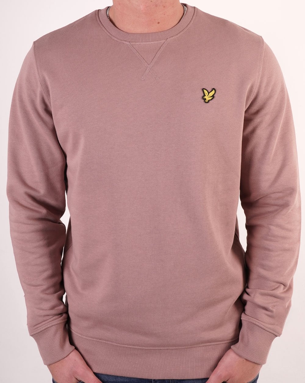 Lyle & Scott Crew Neck Sweatshirt Dusky Pink