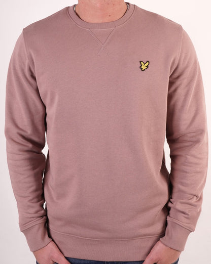 Lyle & Scott Crew Neck Sweatshirt Dusky Pink