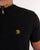 Trojan Tipped Funnel Zip Neck Black