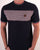Trojan Houndstooth Panel T Shirt Navy