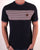 Trojan Houndstooth Panel T Shirt Navy