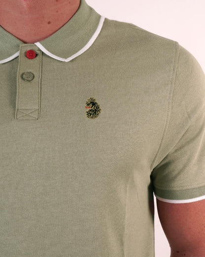 Luke Sport Meadtastic Polo Shirt Fig Green