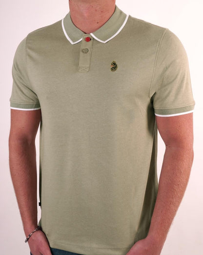 Luke Sport Meadtastic Polo Shirt Fig Green