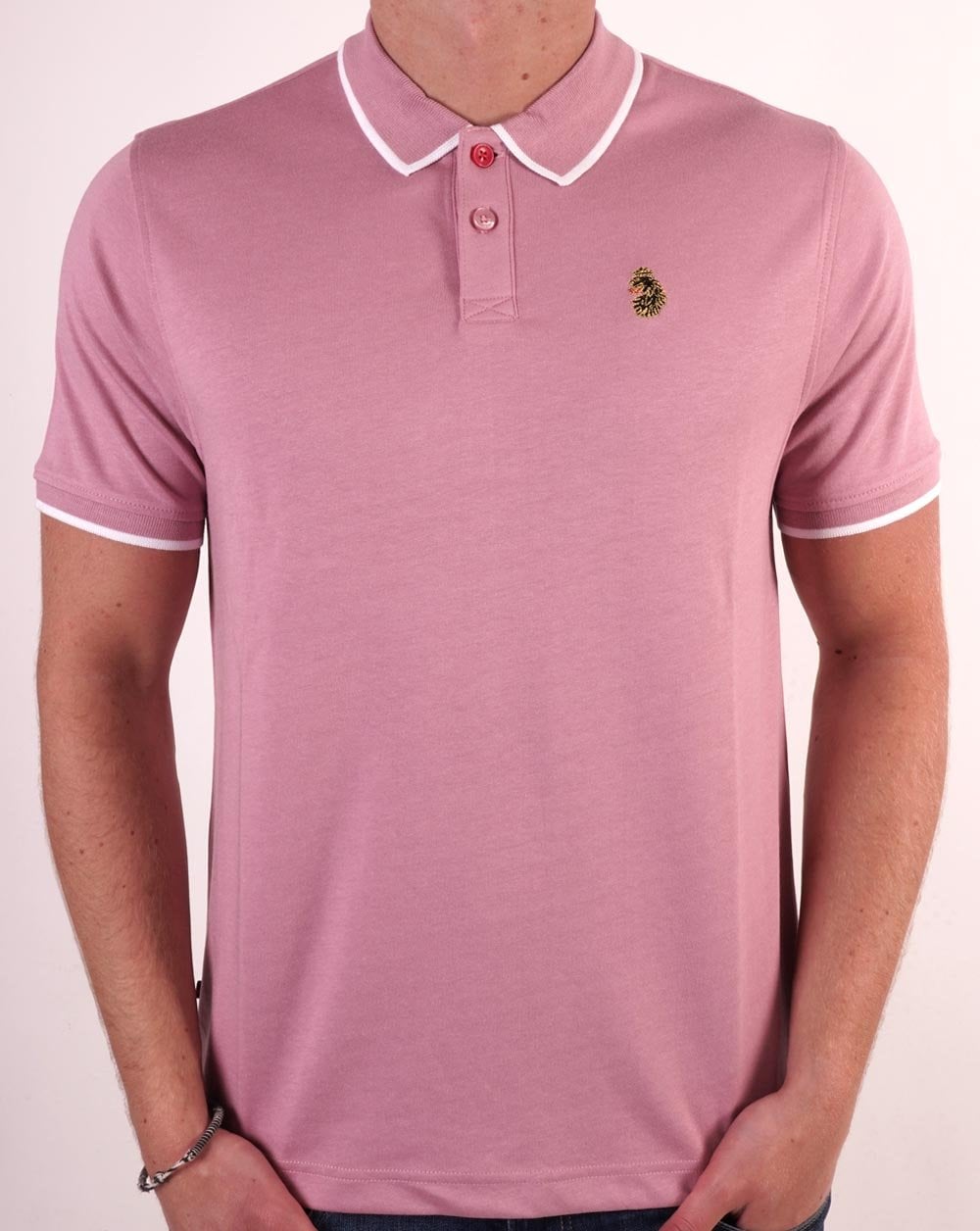 Luke Sport Meadtastic Polo Shirt Pink
