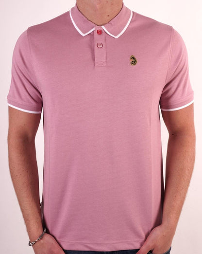 Luke Sport Meadtastic Polo Shirt Pink
