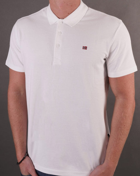 Napapijri Ealis Polo Shirt White