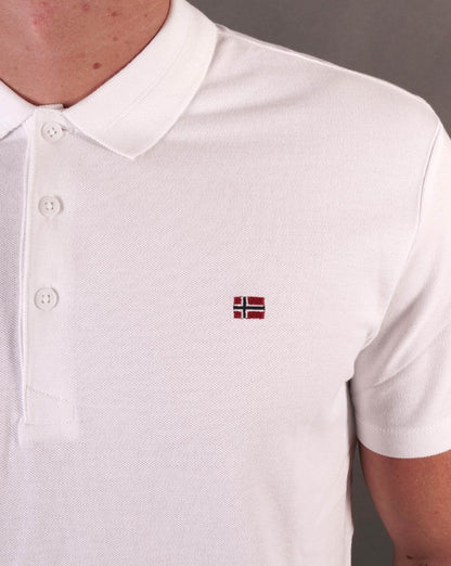 Napapijri Ealis Polo Shirt White