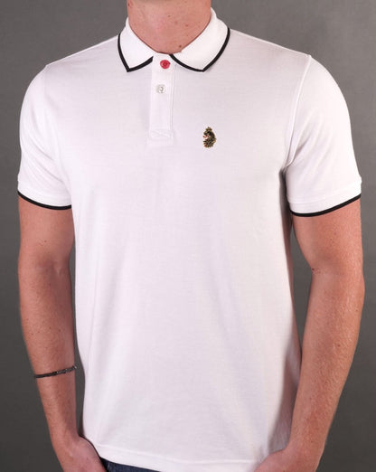 Luke Sport Meadtastic Polo Shirt White