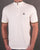 Trojan Tipped Funnel Zip Neck Ecru