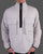 Marshall Artist Krinkle Nylon 1/2 Zip Dolphin Grey