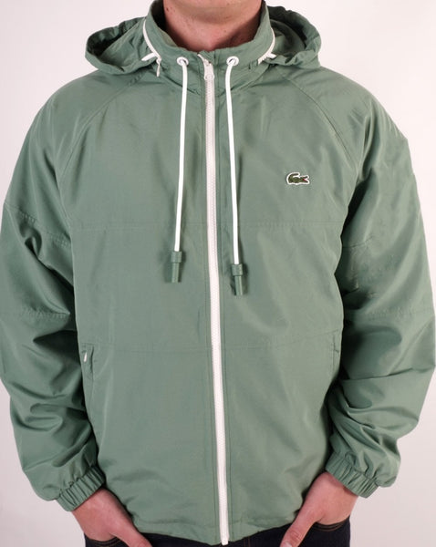 Lacoste Zip Through Jacket Ash Green