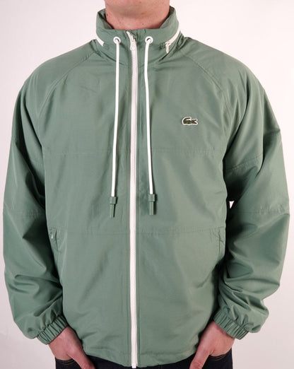 Lacoste Zip Through Jacket Ash Green