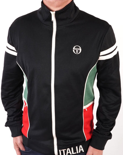 Sergio Tacchini Team Track Top Black