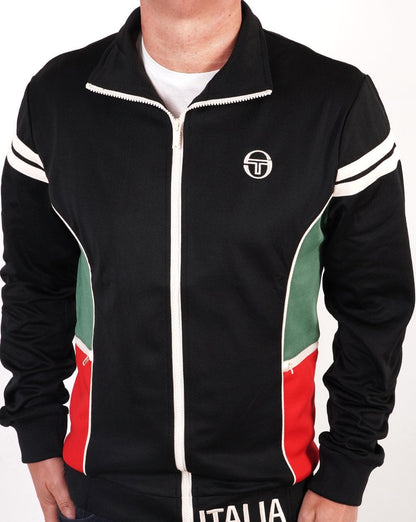 Sergio Tacchini Team Track Top Black