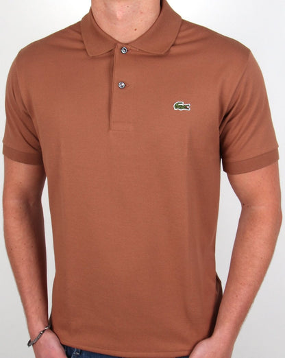 Lacoste Classic Polo Shirt Pecan Brown