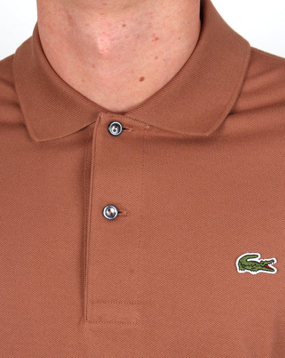 Lacoste Classic Polo Shirt Pecan Brown