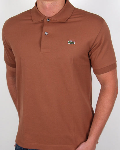 Lacoste Classic Polo Shirt Pecan Brown