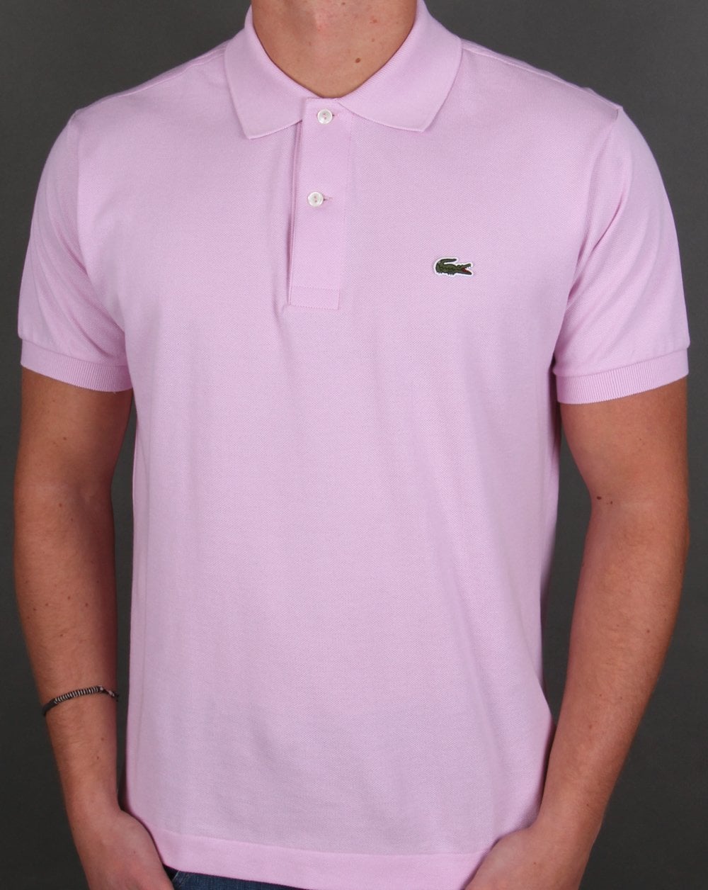 Lacoste Classic Polo Shirt Pink