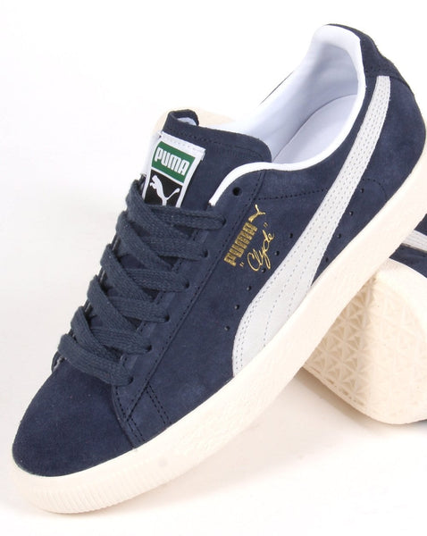 Puma Clyde Trainer Navy