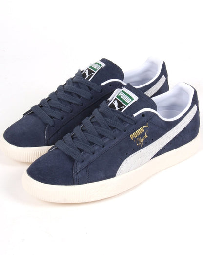 Puma Clyde Trainer Navy