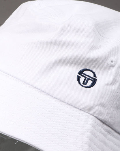 Sergio Tacchini Mason Bucket Hat White