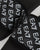 EA7 AOP Sliders Black/White
