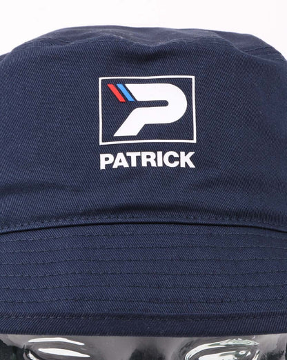 Patrick Logo Bucket Hat Navy