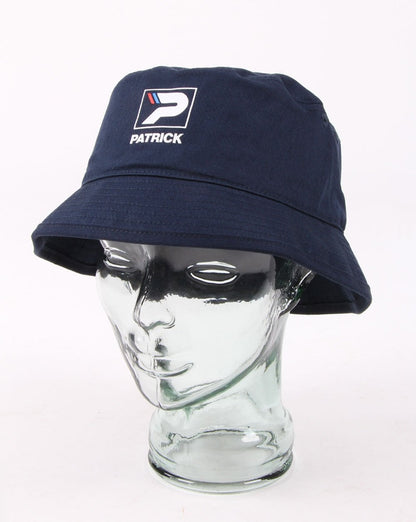 Patrick Logo Bucket Hat Navy