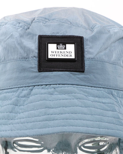 Weekend Offender Long Beach Blvd Bucket Hat Slate Blue
