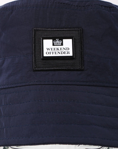 Weekend Offender Long Beach Blvd Bucket Hat Navy