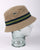 Lacoste Striped Bucket Hat Dark Sand