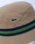 Lacoste Striped Bucket Hat Dark Sand
