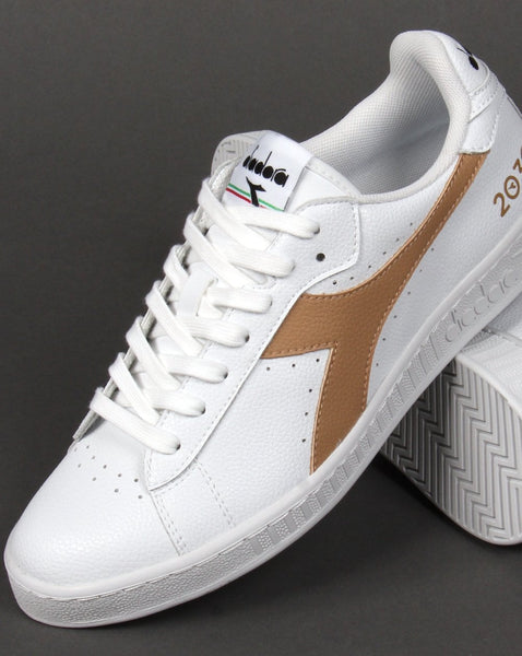 Diadora Game L Low Trainer White/Bronze