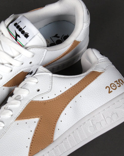 Diadora Game L Low Trainer White/Bronze