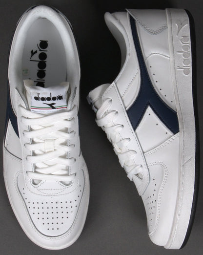 Diadora Magic Basket Trainer White Navy