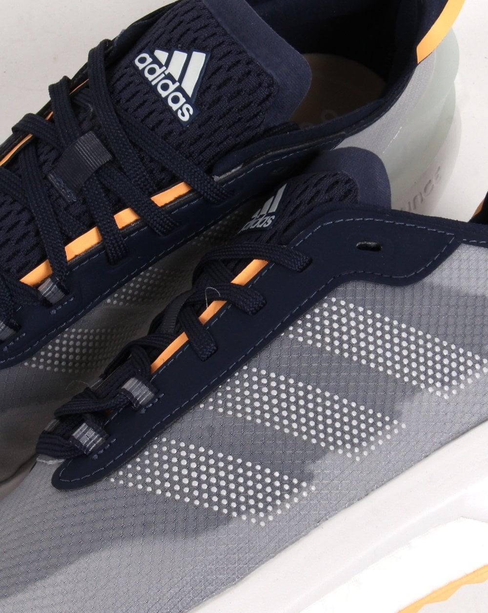Adidas Avryn Trainers Shadow Navy/Acid Orange