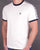 Trojan Taped Sleeve T-shirt Ecru