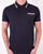 Gant Tipped Pique Polo Navy Blue