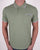 Gant Tipped Pique Polo Kalamata Green