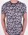 Gant Floral Print T-shirt Navy Blue