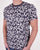 Gant Floral Print T-shirt Navy Blue