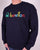 Benetton Colour Logo Sweatshirt Navy