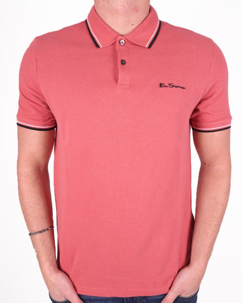 Ben Sherman Polo Shirt Raspberry